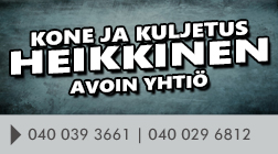 Kone ja Kuljetus Heikkinen Avoin yhtiö logo